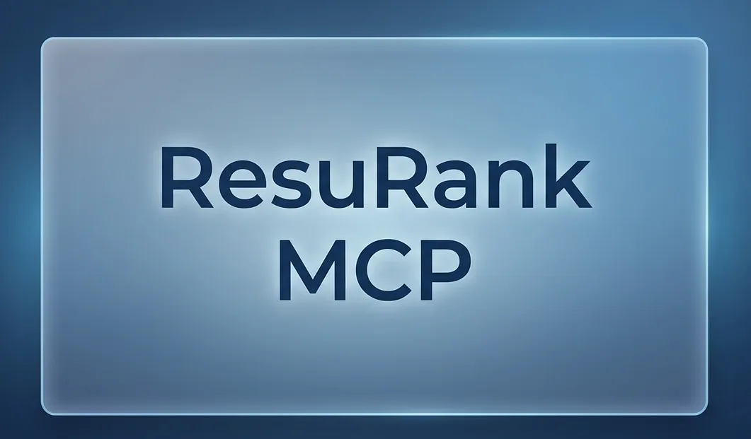 ResuRank MCP preview